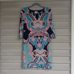 Beauport Paisley Dress, P2P 18"